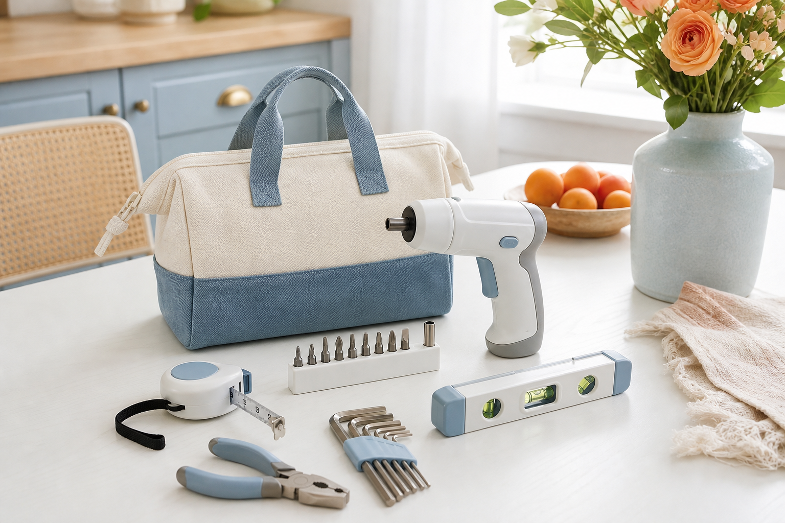 A complete furniture fix kit with everything needed for one repair
