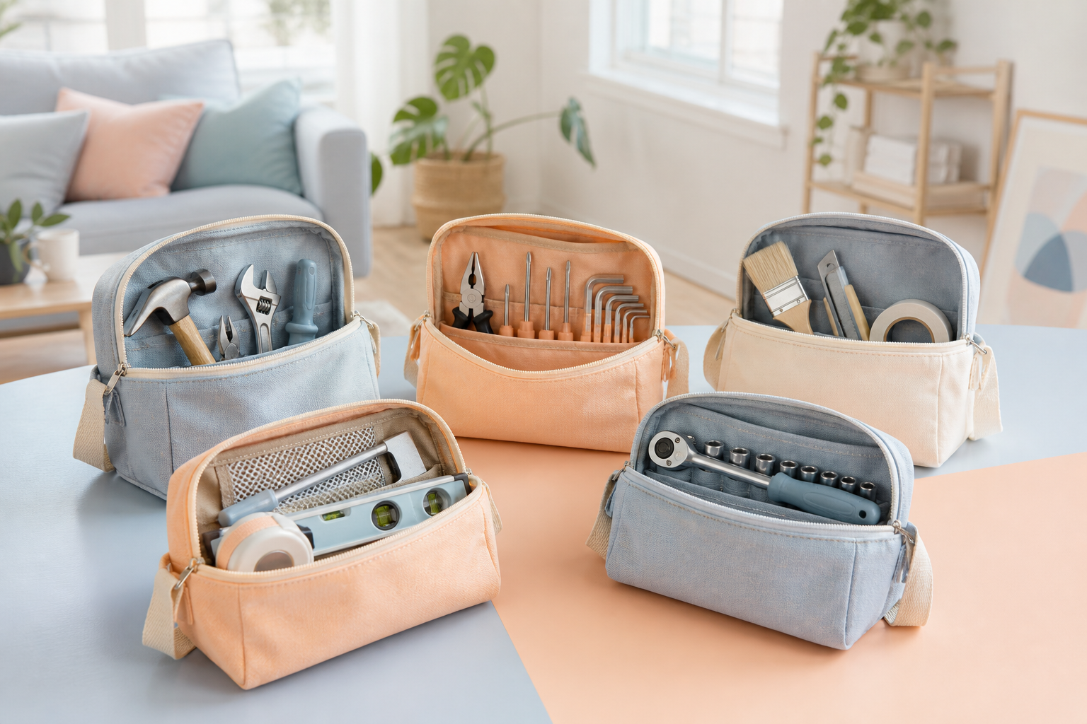 Complete task-based repair kits ready for pickup